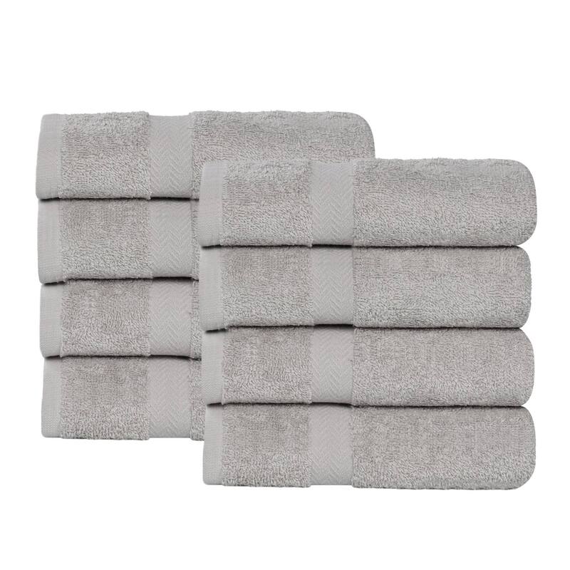 Superior Franklin Cotton Lightweight Hand Towel Set of 8