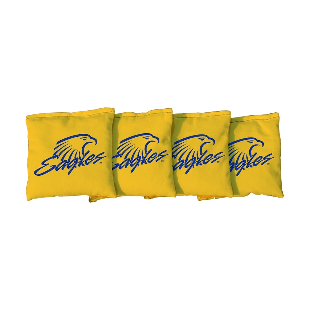 Embry-Riddle Daytona Eagles Yellow Cornhole Bags
