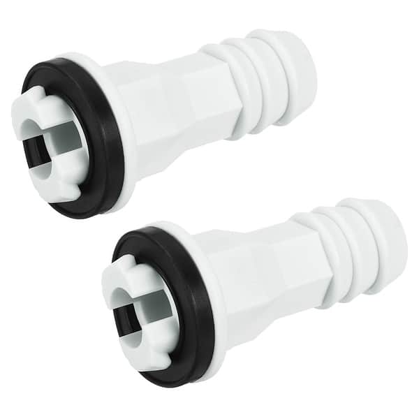 15mm Straight Air Conditioner Drain Hose Connector Tube Fitting Part