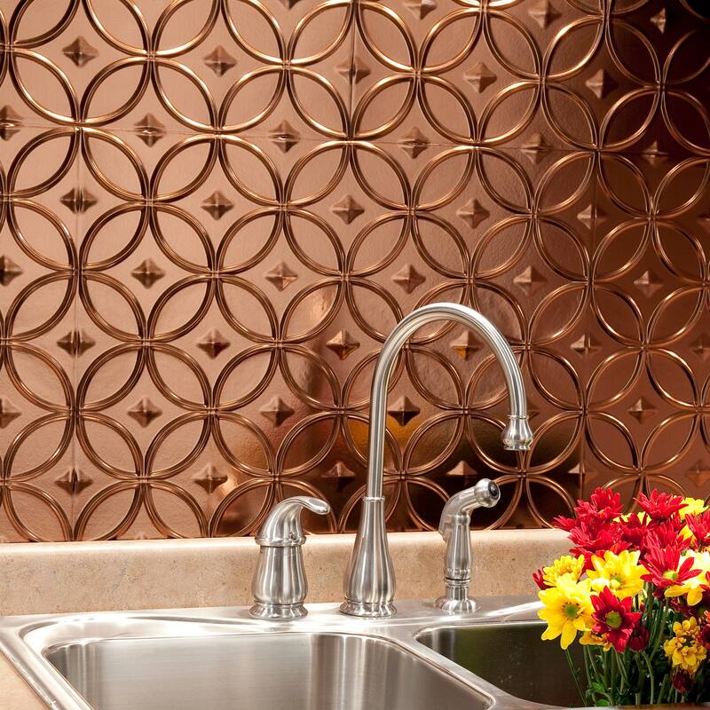 FASÄDE Rings Decorative Vinyl Backsplash Panel