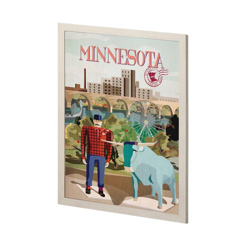 Minnesota "Go" Series Made To Order Canvas Art