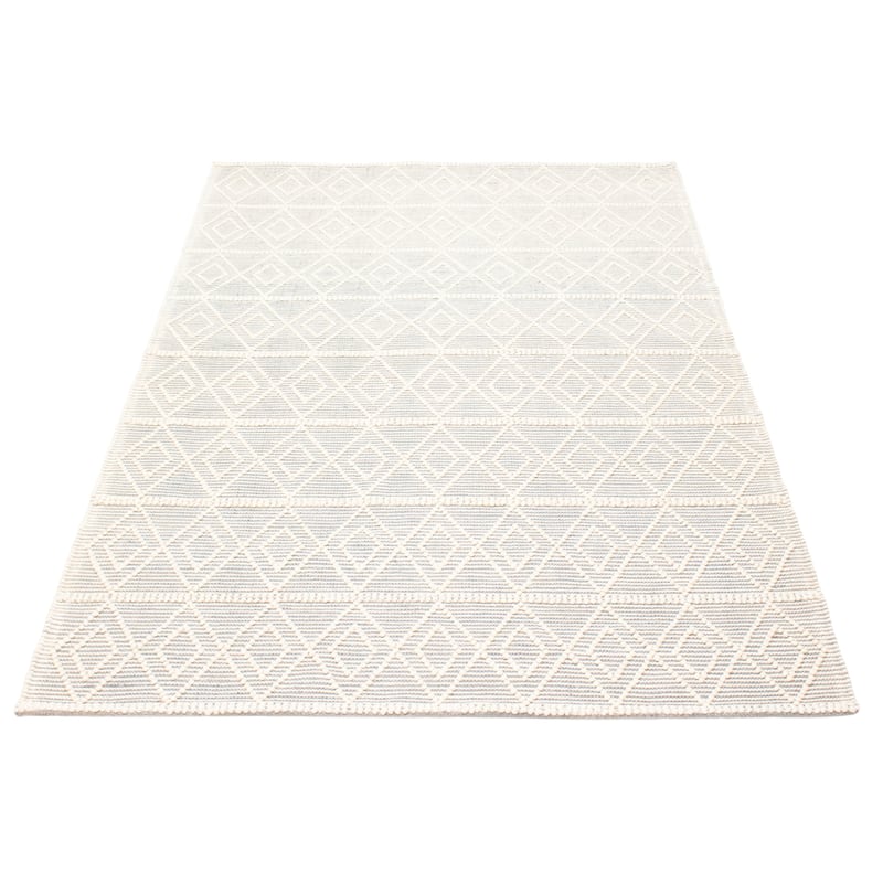 ECARPETGALLERY Braid weave Sienna Cream Wool Rug - 6'2 x 8'11