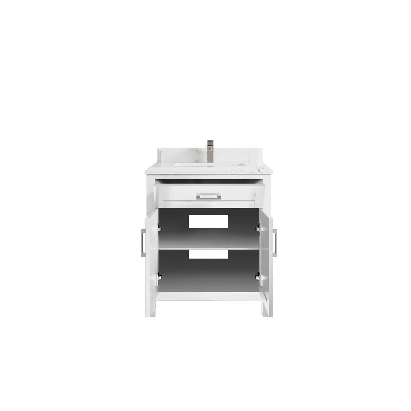 Willow Collections 30 in. W x 22 in. D Cambridge Single Sink Bathroom Vanity with Countertop