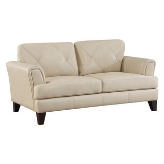 Howe Leather Living Room Loveseat