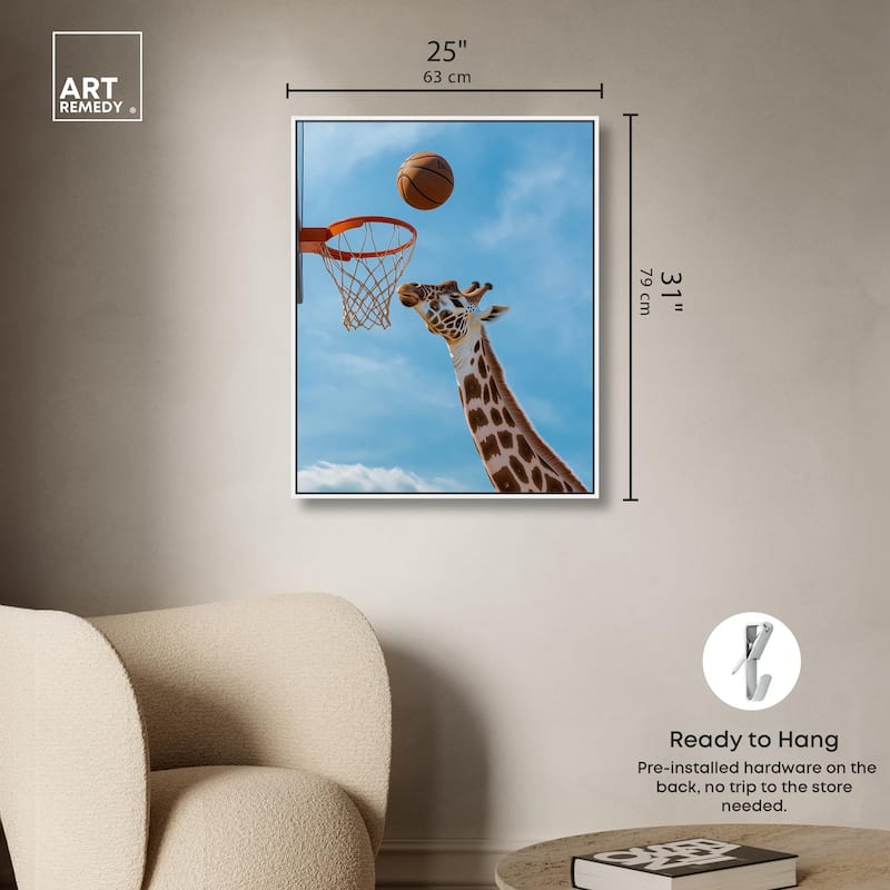 Gentle Giant's Game Canvas by Art Remedy