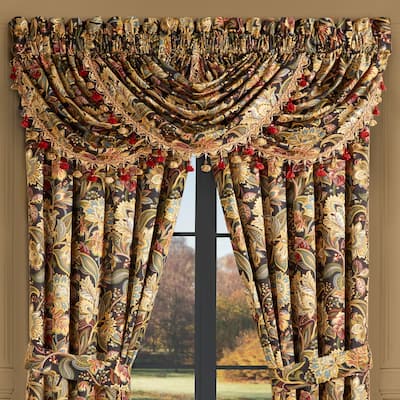 Five Queens Court Stefania Window Waterfall Valance