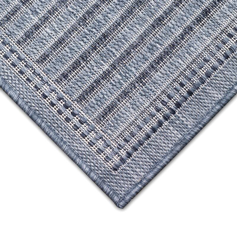 Liora Manne Malibu Simple Border Indoor/Outdoor Rug