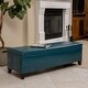 preview thumbnail 21 of 44, Lucinda Faux Leather Storage Bench by Christopher Knight Home - 51.25" L x 17.50" W x 16.25" H