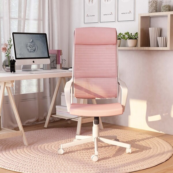 Ergonomic High Swivel Executive Chair for Home Office Desk Adjustable Height 
