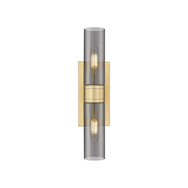 Innovations Lighting Ballston Urban - 2 Light 8" Wall-Mounted Bath Vanity Light