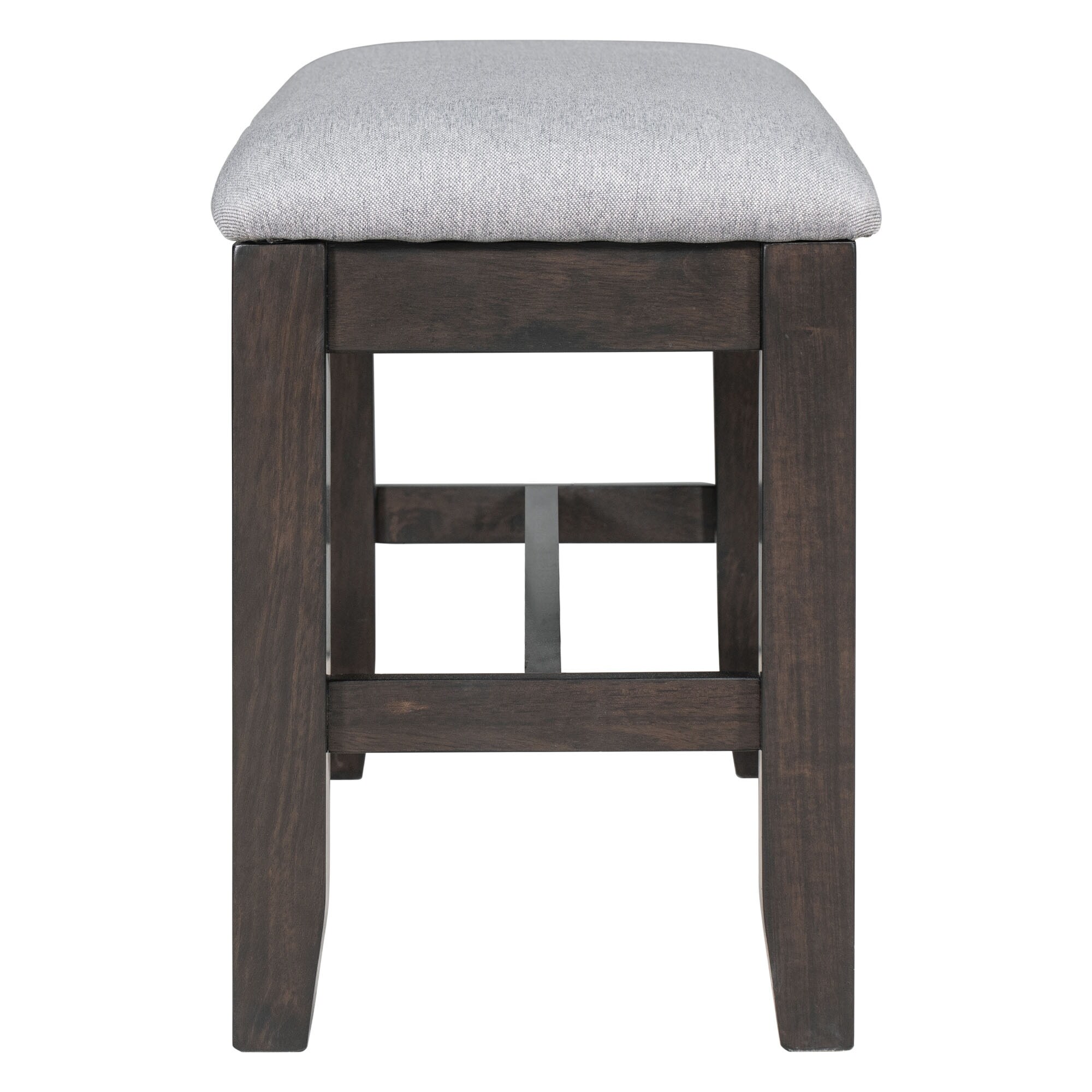 Solid wood space 2025 saving bar and stools