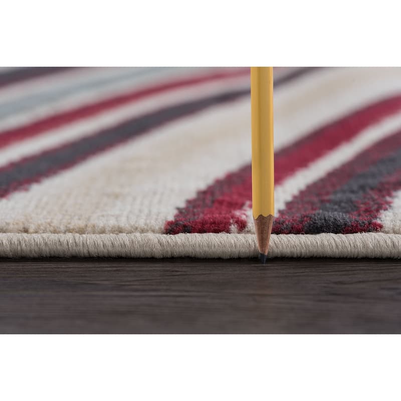 Lagoon Modern & Contemporary Abstract Indoor Area Rug