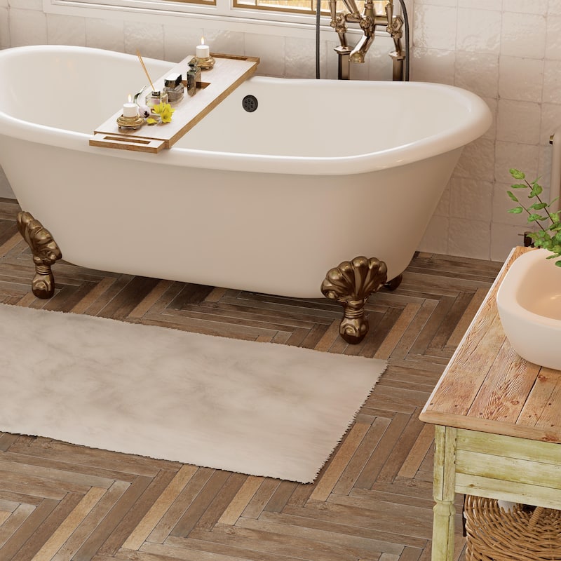 Merola Tile Sedona Sunset 1-7/8" x 17-3/4" Porcelain Floor and Wall Tile