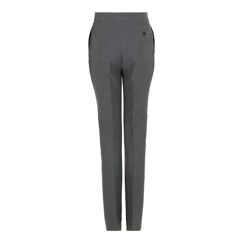 Ferragamo Straight Leg Wool Trousers