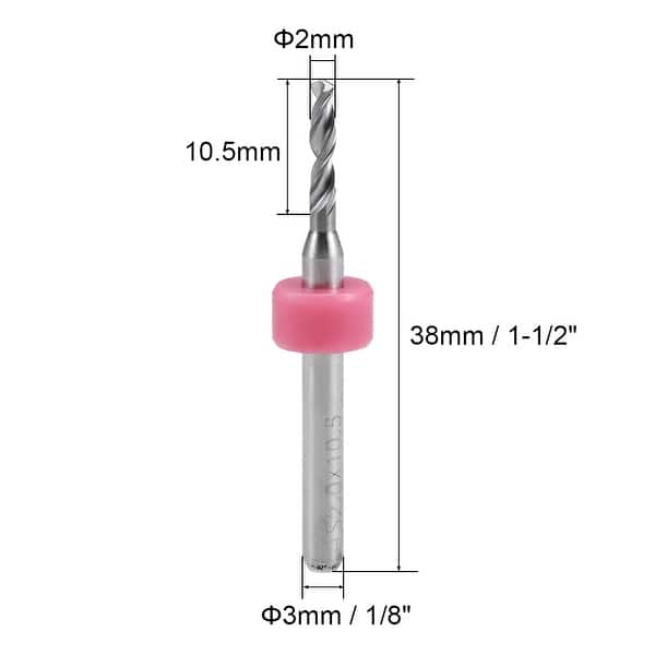 2mm Tungsten Carbide CNC Engraving Print Circuit Board PCB Drill Bits