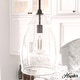 preview thumbnail 1 of 10, Hunter Dunshire 1-Light Dome Pendant - Kitchen Island, Dining Room, Entry - Modern Farmhouse, Transitional, Contemporary 10-inch Seeded - Noble Bronze