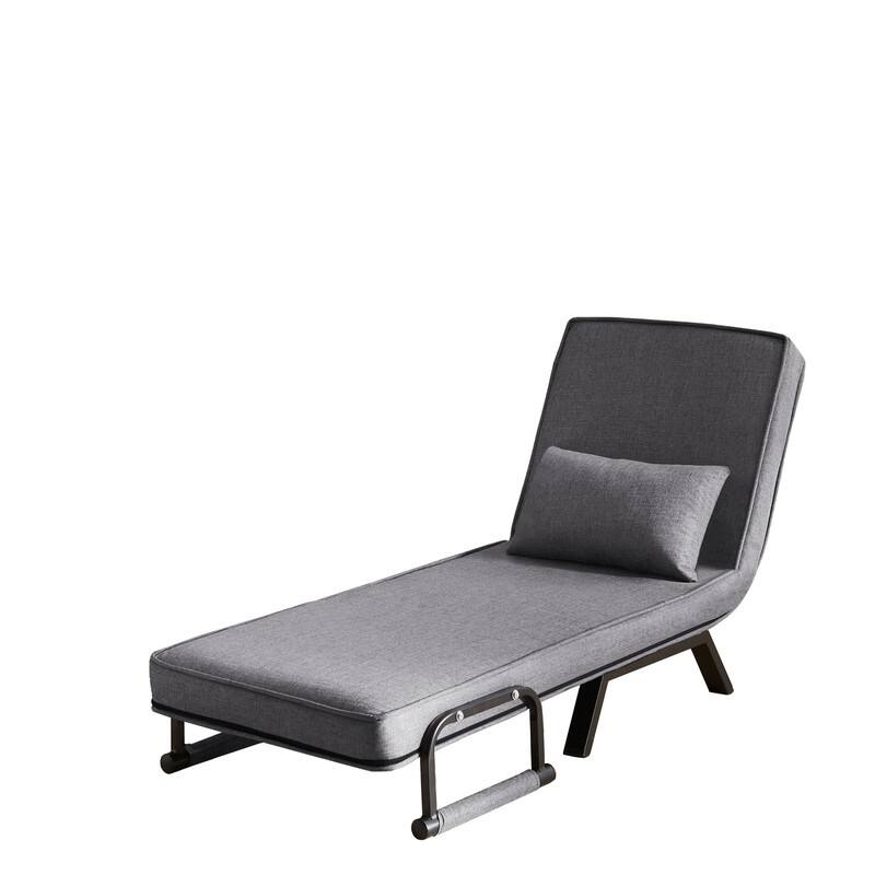 5-in-1 Convertible Sleeper Chair - Adjustable Folding Sofa Bed for Compact Living