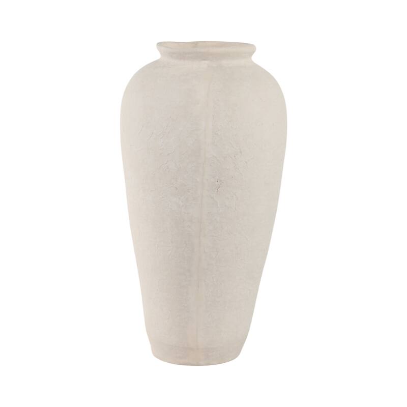 Terracotta Vase Casual Style Decorative Office Bedroom - 18" White