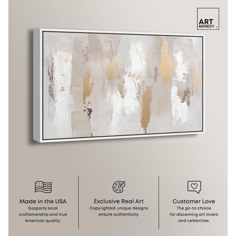 Gilded Brilliance II Canvas by Art Remedy