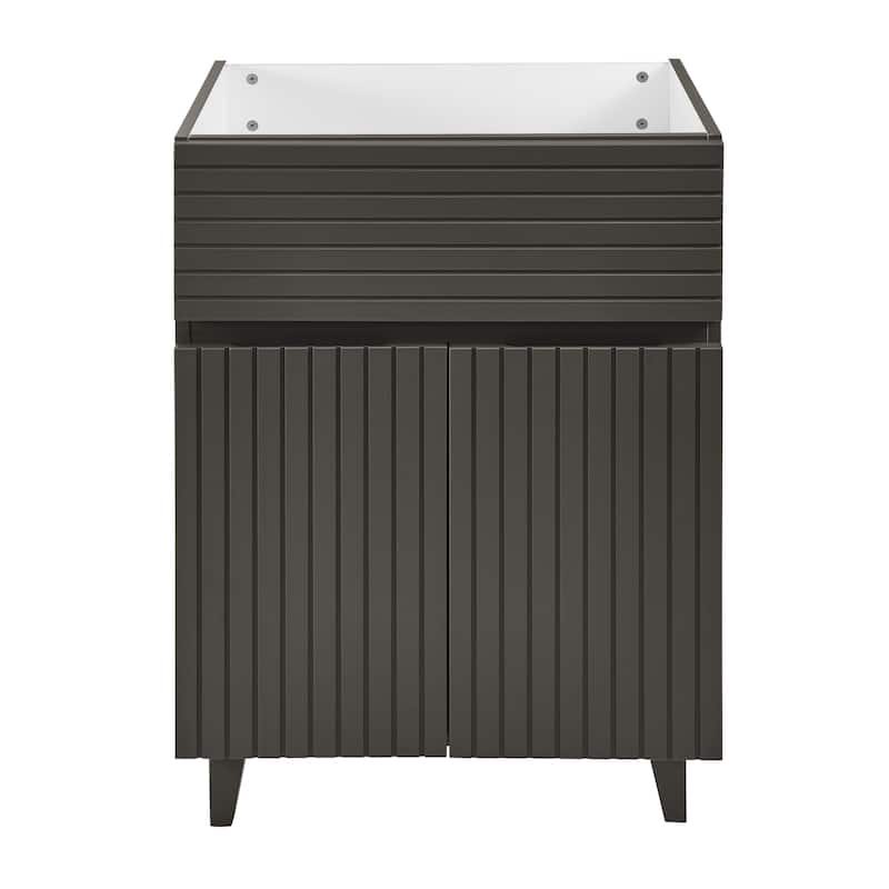 Bernay 24 Bathroom Vanity In Cedar Grey Cabinet Only