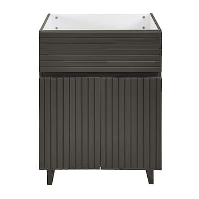 Bernay 24 Bathroom Vanity In Cedar Grey Cabinet Only
