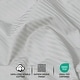preview thumbnail 48 of 94, Feather and Stitch NY 500 Thread Count Sateen Sheet Set Cotton Silky Soft Deep Pocket Breathable Bedding