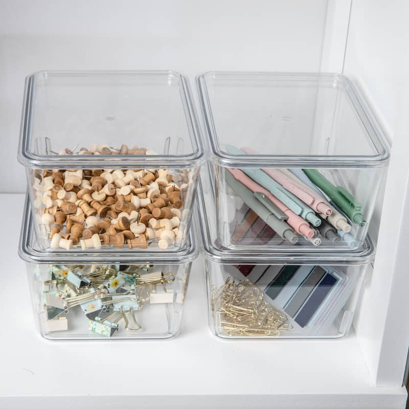 Flash Furniture GS-BA-YM016-4-MS Brody 3-1/4" Tall Office Organizer