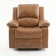 preview thumbnail 35 of 52, Charleston Leather Gel Glider Rocker Recliner by Greyson Living