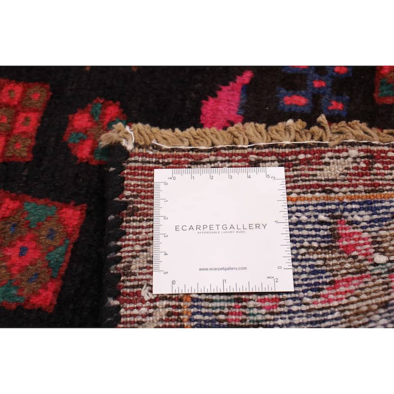 ECARPETGALLERY Hand-knotted Andelz Dark Red Wool Rug - 4'8 x 9'9