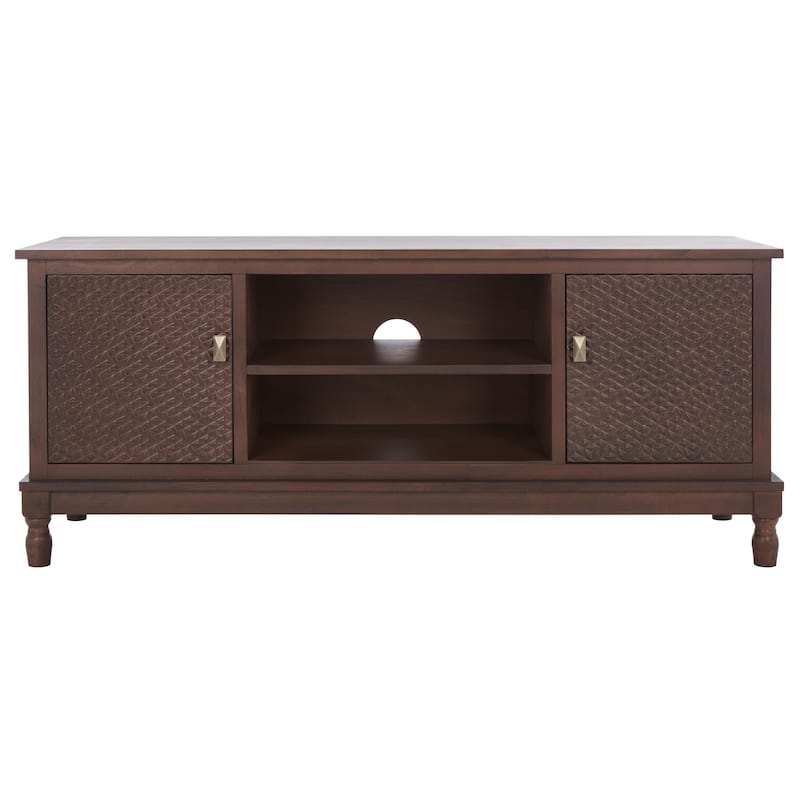 SAFAVIEH Halton 2 Door 1 Shelf Media Stand - 47" W x 16" D x 20" H