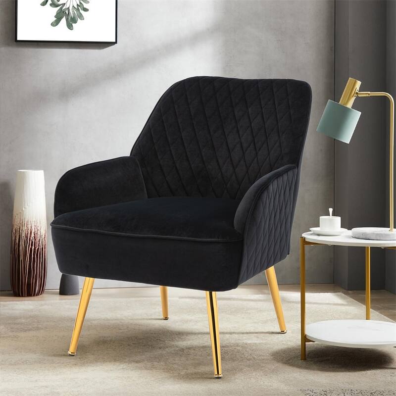 Moda Furnishings Deangelo Mid-century Accent Chair