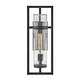 preview thumbnail 2 of 0, Hinkley Cordillera Collection One Light Outdoor Medium Wall Mount Lantern, Black