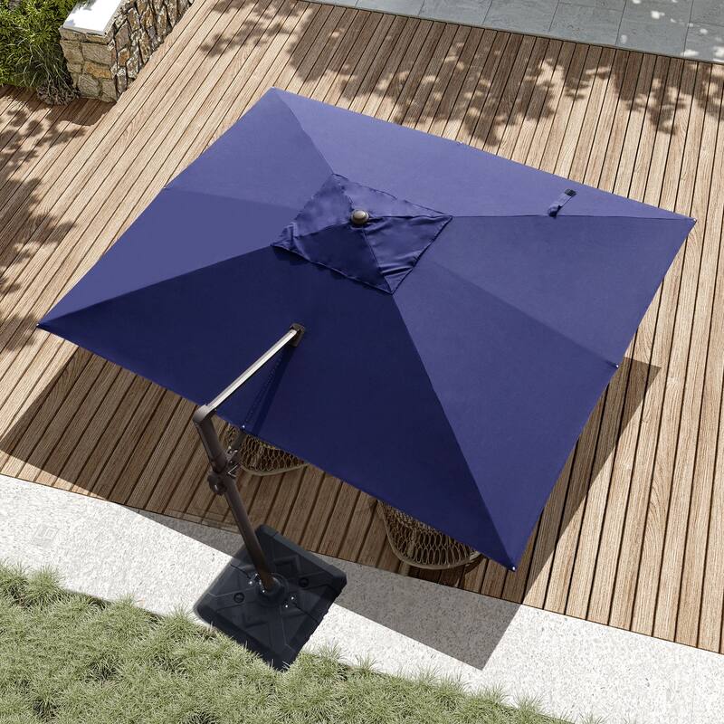 VredHom Outdoor Offset Cantilever Patio Umbrella without Base