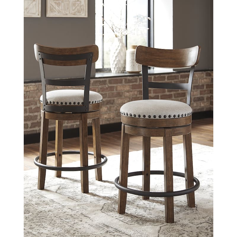 Signature Design by Ashley Valebeck Brown/White 5-Piece Dining Package