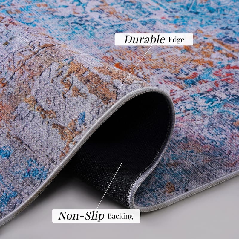 Abstract Area Rug - 6' x 9'