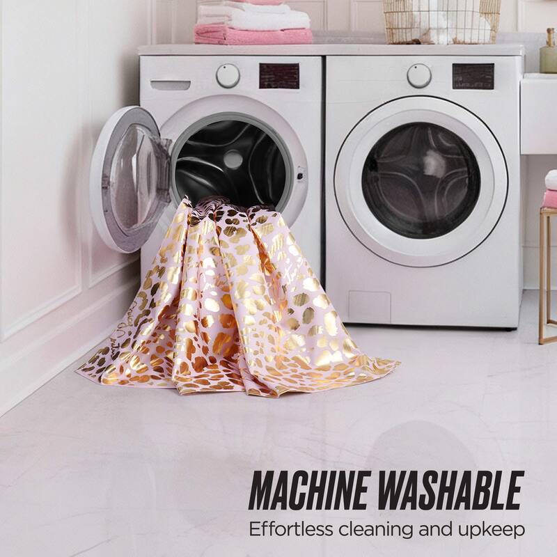 Juicy Couture 13-Piece Shower Curtain and Hooks Set