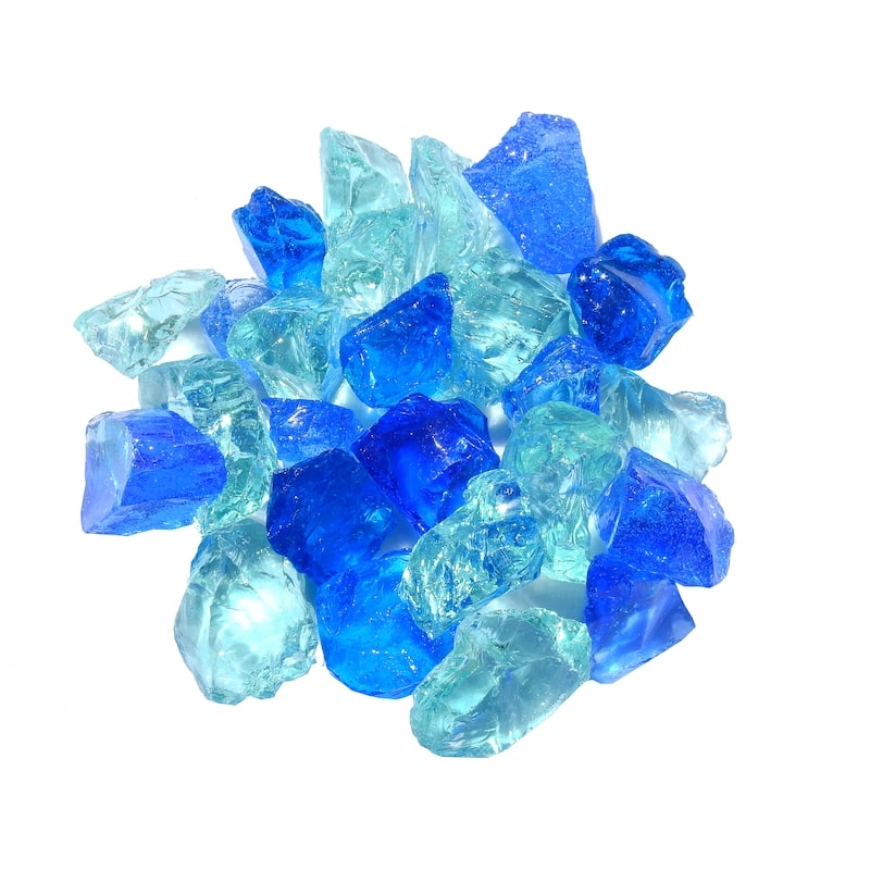 AZ Patio Heaters 30-50mm Landscape Recycled Glass in Bahama Blend