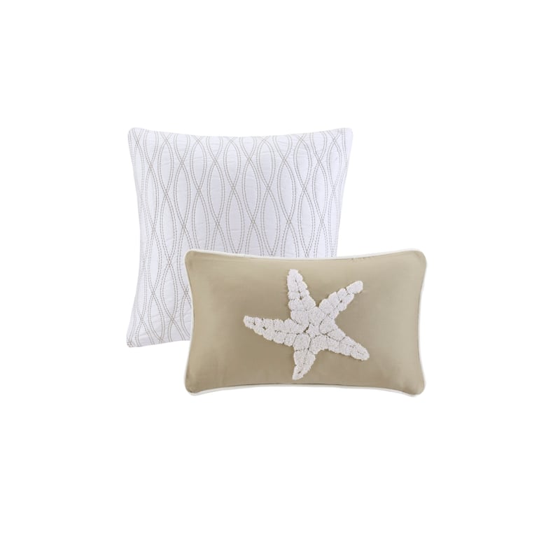 Harbor House Coastline Khaki Cotton Duvet Cover Set