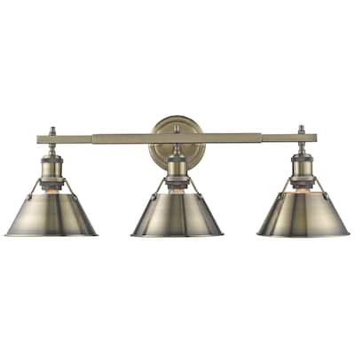 Golden Lighting Orwell 3 Light 24-1/4" Wide Bathroom Vanity Light in