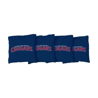 Columbus State Cougars Blue Cornhole Bags