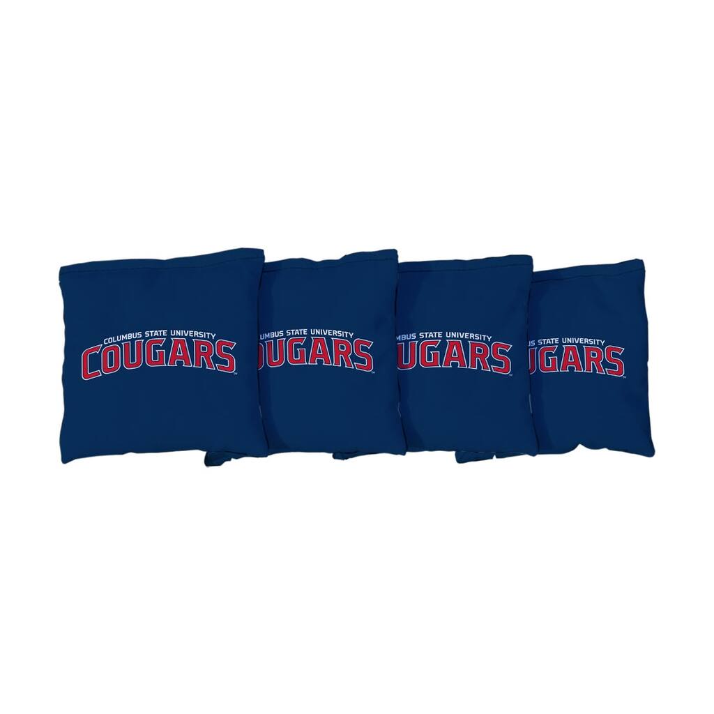 Columbus State Cougars Blue Cornhole Bags
