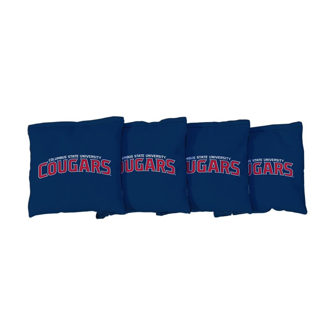 Columbus State Cougars Blue Cornhole Bags