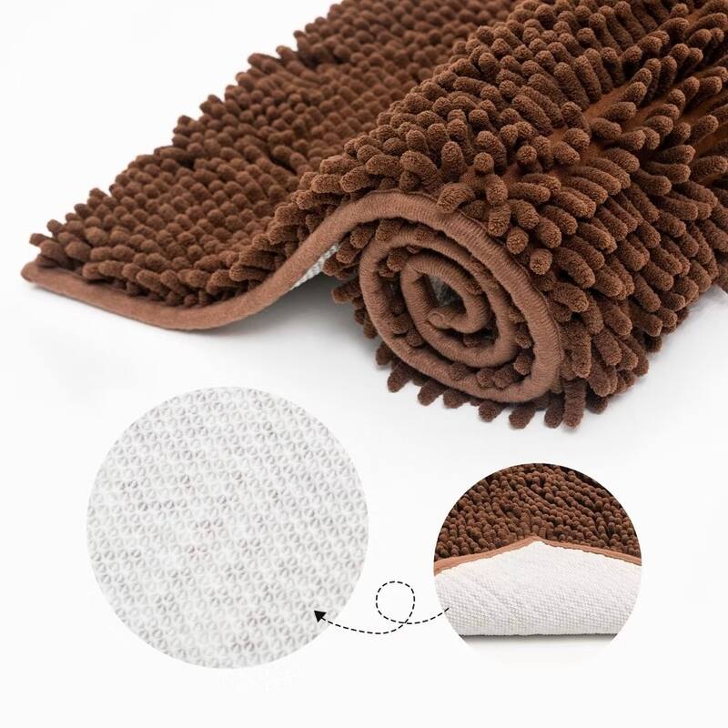 Chenille Non-Slip Bath Rug