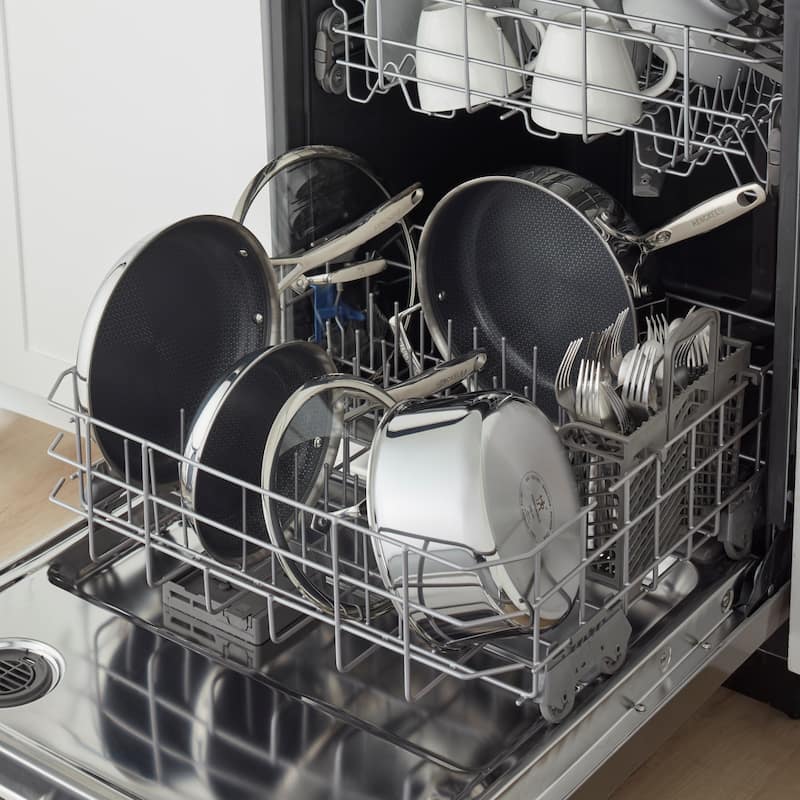 Henckels Paradigm Ceramic 10-pc Stainless Steel Dual Performance Cookware Set