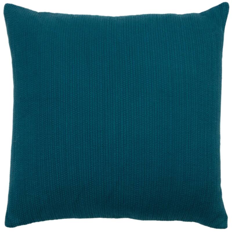 Rizzy Home Ribbed Textured Solid Throw Pillow
