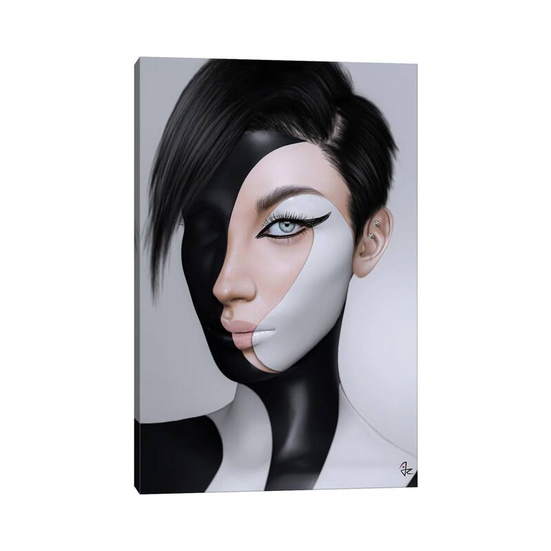 iCanvas "Vortex Mask" by Giulio Rossi Canvas Print