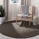 preview thumbnail 63 of 85, SAFAVIEH Handmade Natural Fiber Haven Jute Rug 6' Round - Charcoal