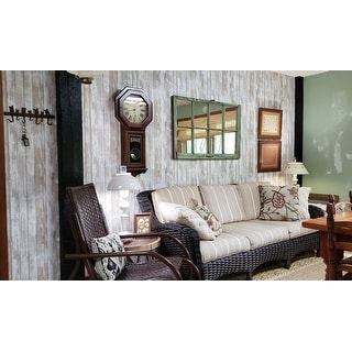 Shop Roommates Distressed Wood Peel And Stick Wall Decor