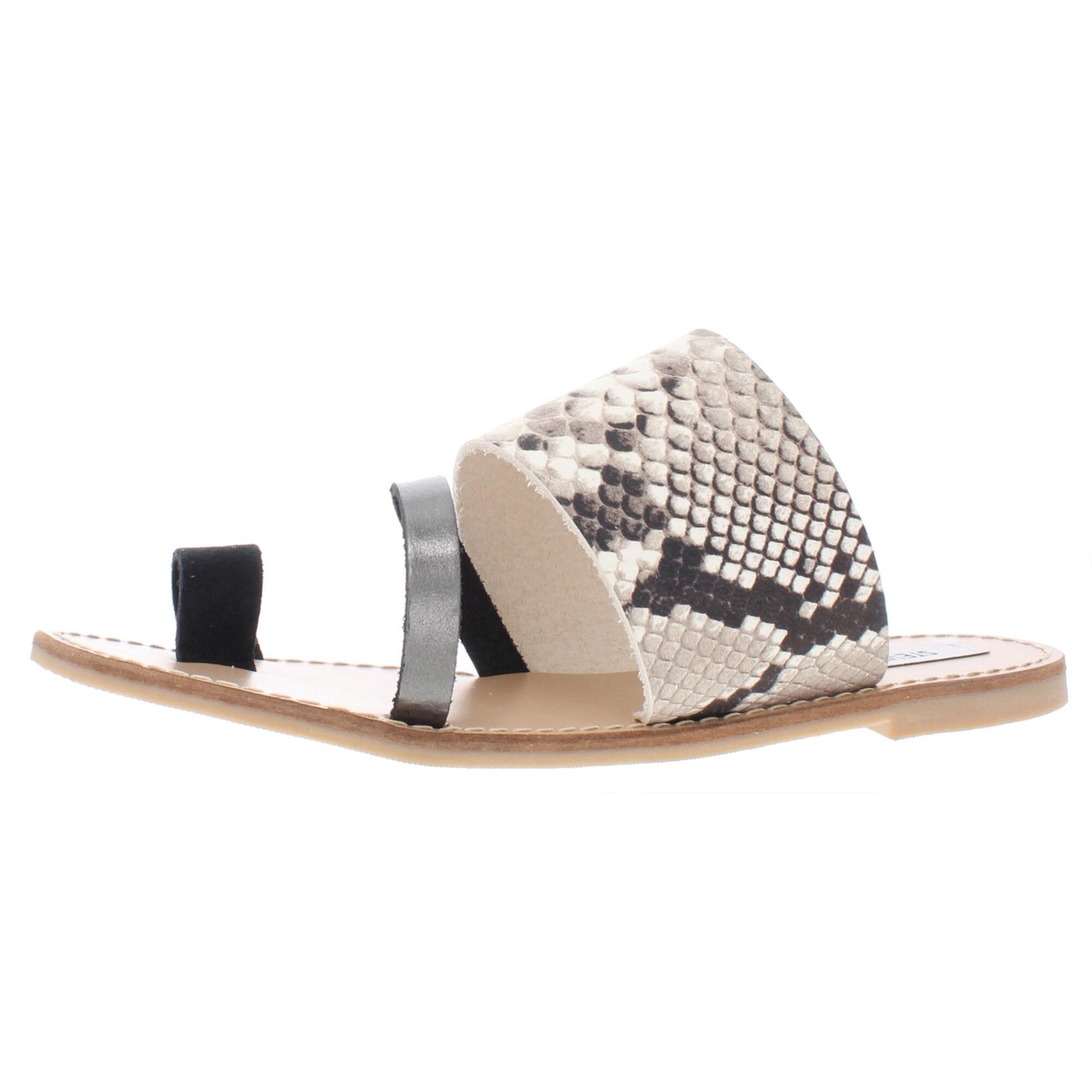 steve madden snake sandals