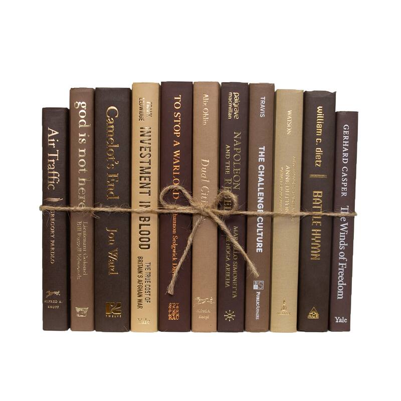 Books Brown Decorative Accessories: Chocolate ColorPak